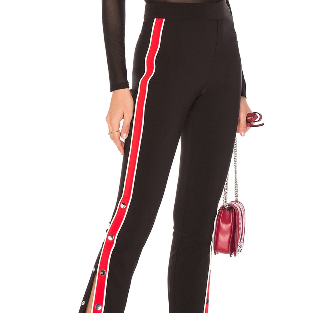 Revolve on track leggings in black